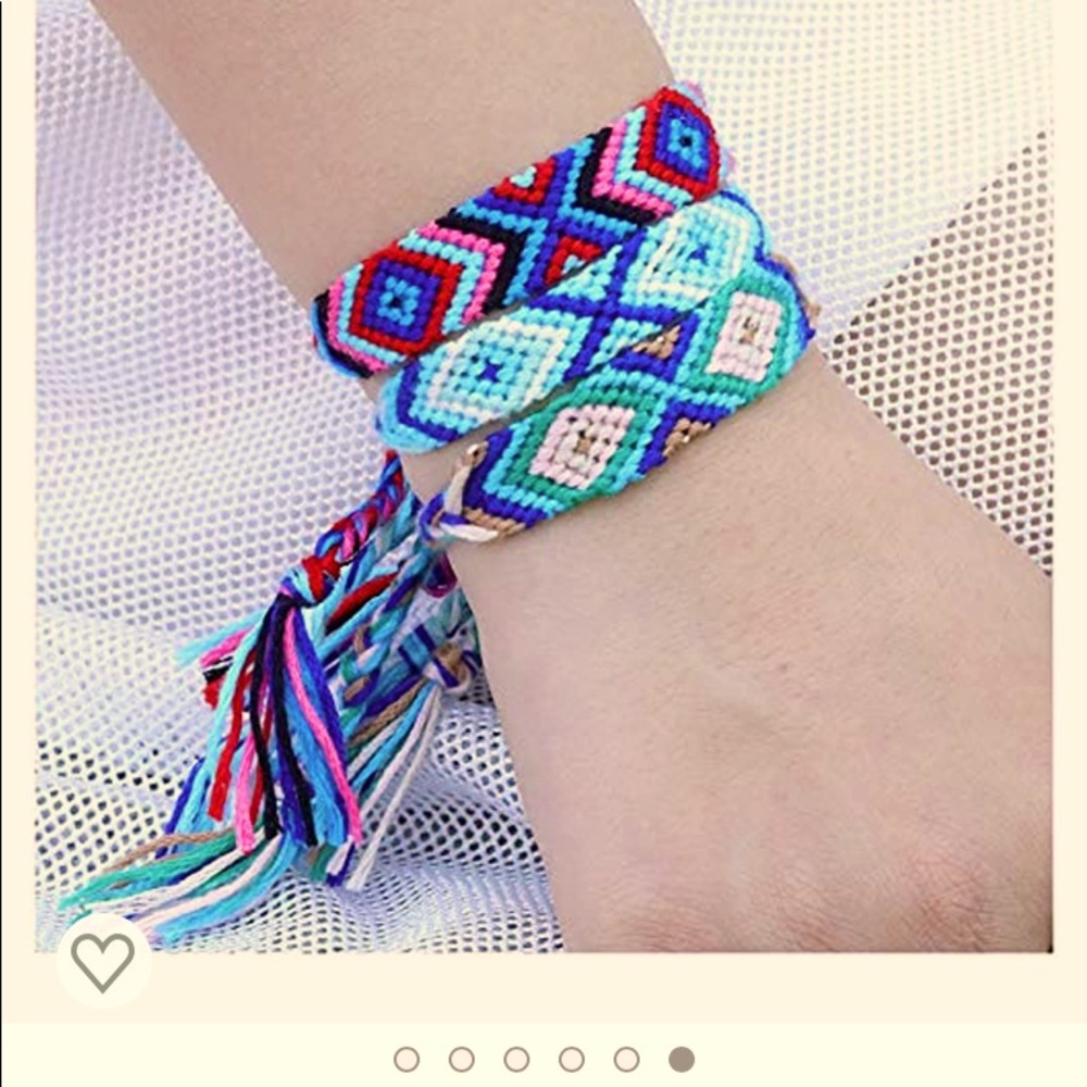 3/$20 Woven Friendship Bracelets (6)